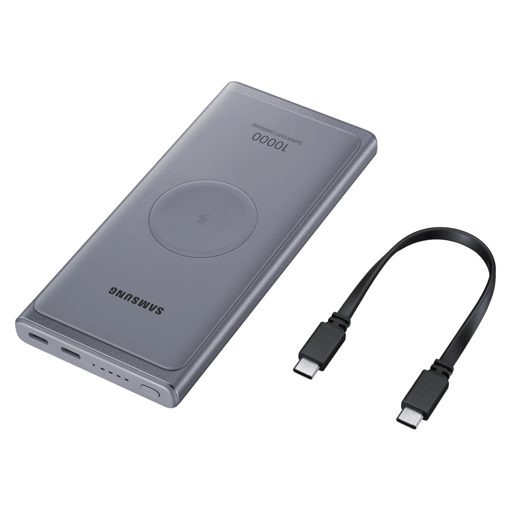 Samsung PD 25W Wireless Power Bank 10,000 mAh Silver