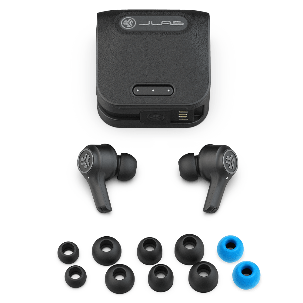 JLab Epic Air ANC True Wireless In Ear Earbuds Black