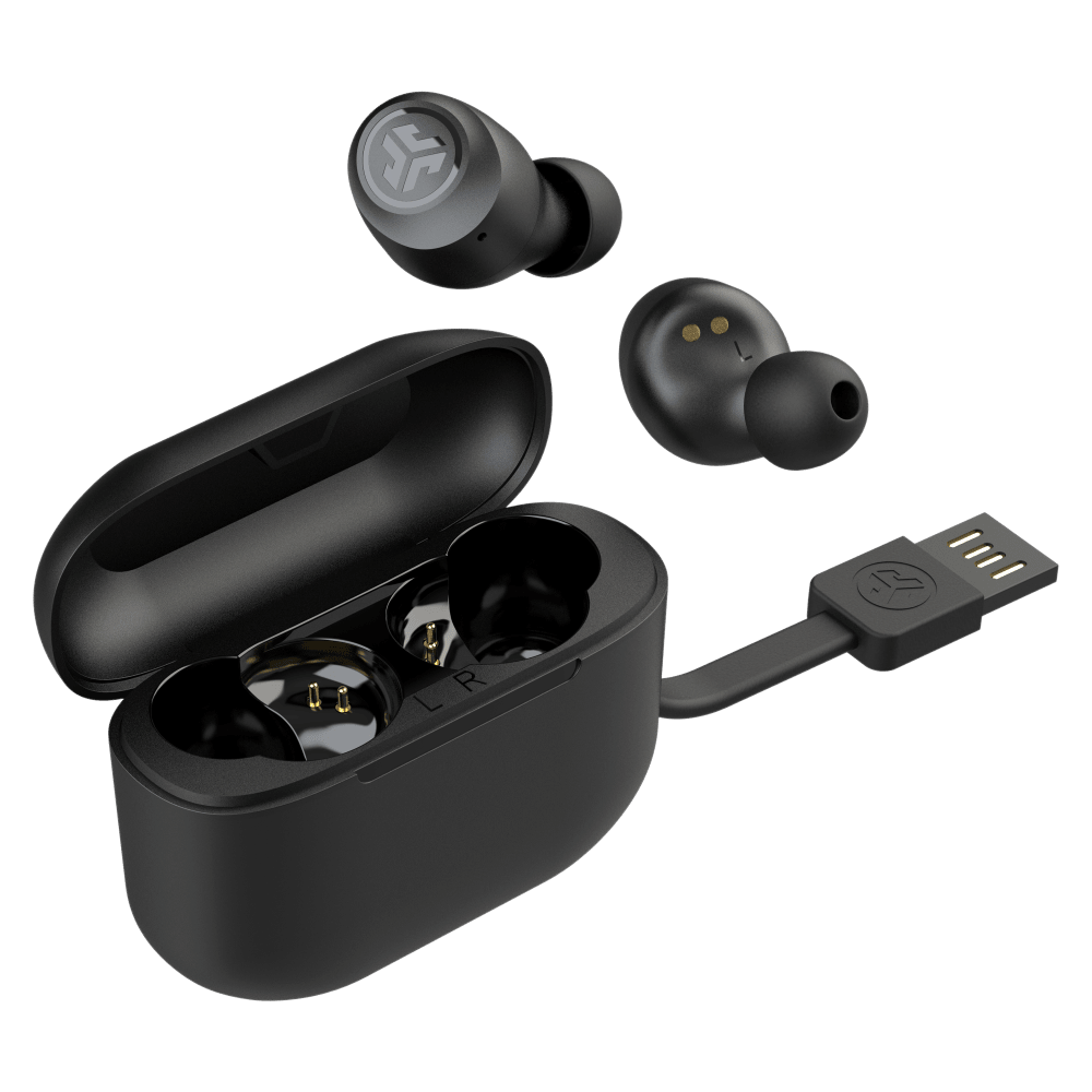 JLab GO Air POP True Wireless In Ear Earbuds Black