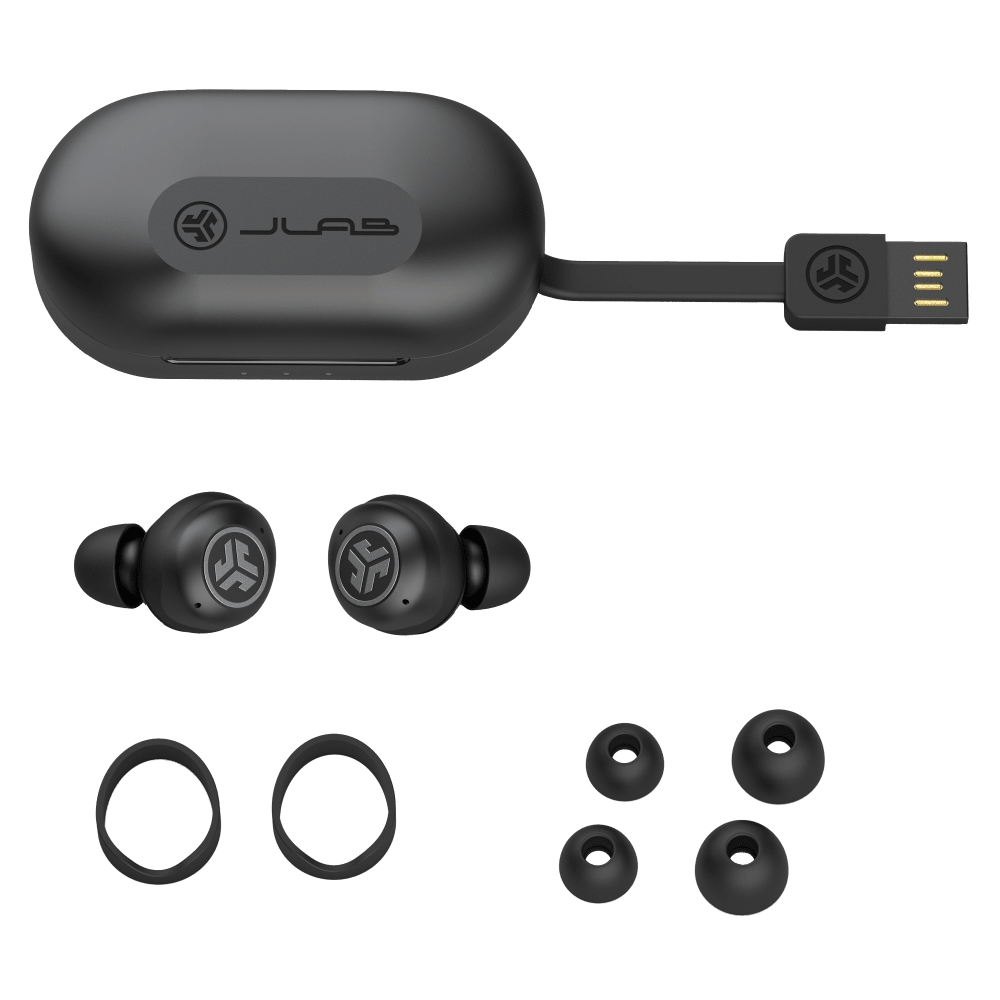JLab JBuds Air Pro True Wireless In Ear Earbuds Black
