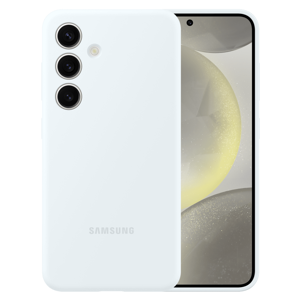 Samsung Silicone Case for Samsung Galaxy S24 White