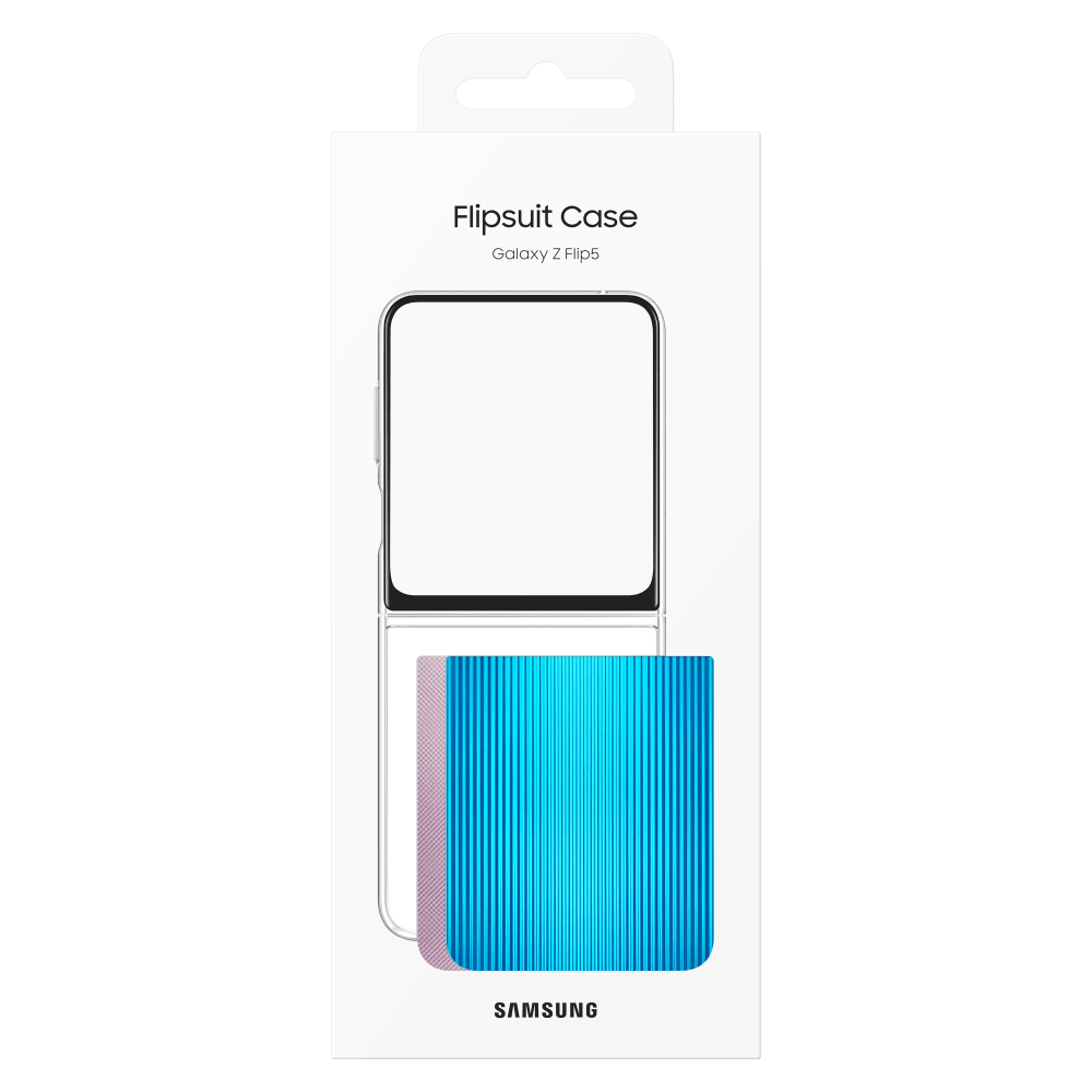 Samsung FlipSuit Case for Samsung Galaxy Z Flip5 Transparent