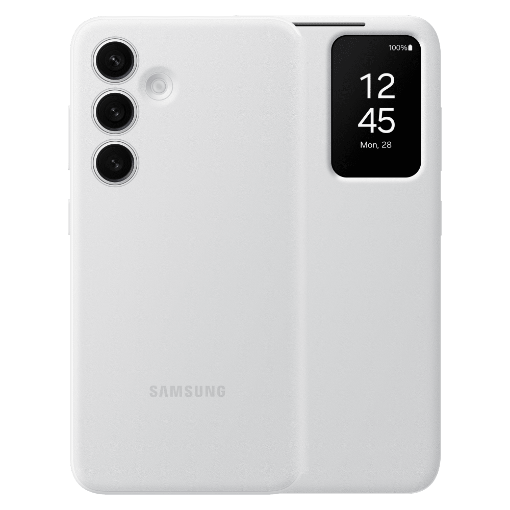 Samsung Smart View Wallet Case for Samsung Galaxy S24 White