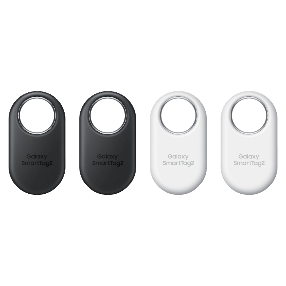 Samsung Galaxy SmartTag2 4 Pack Black and White