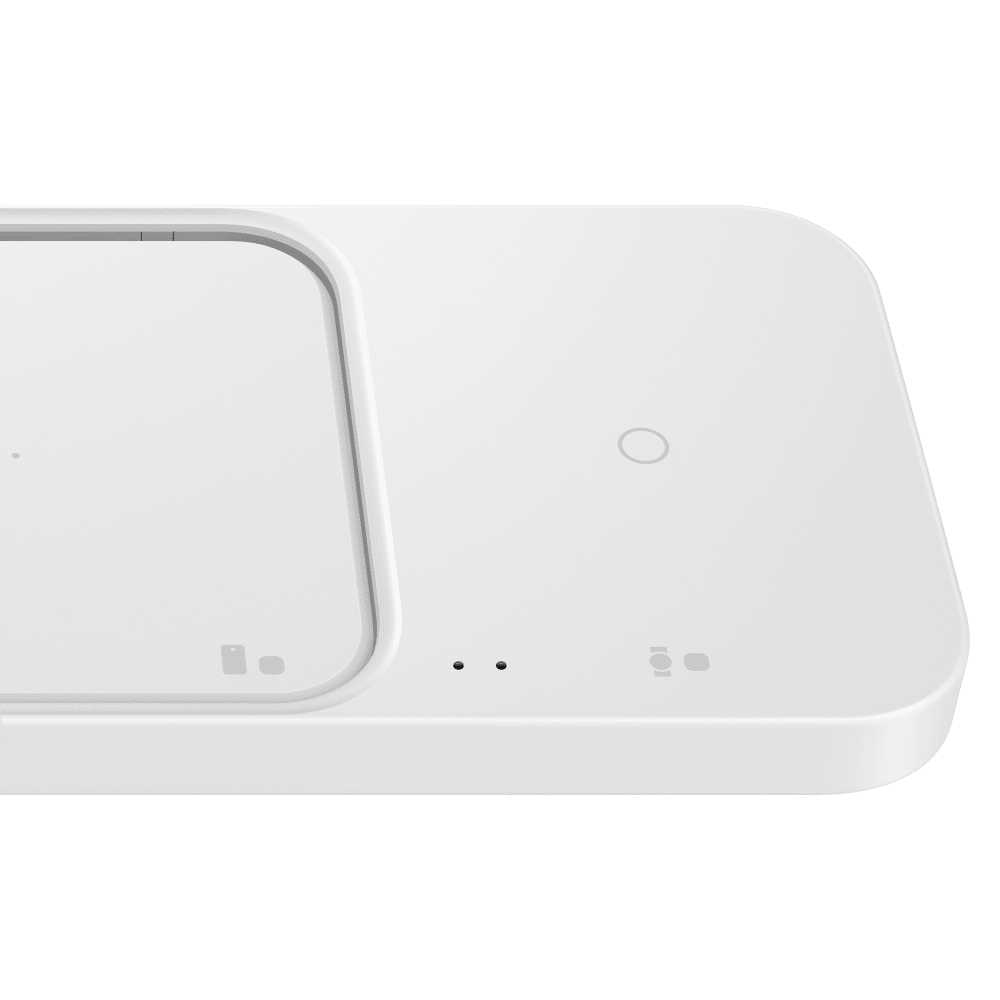 Dual Port Fast Wireless Charger 15W with USB C Cable