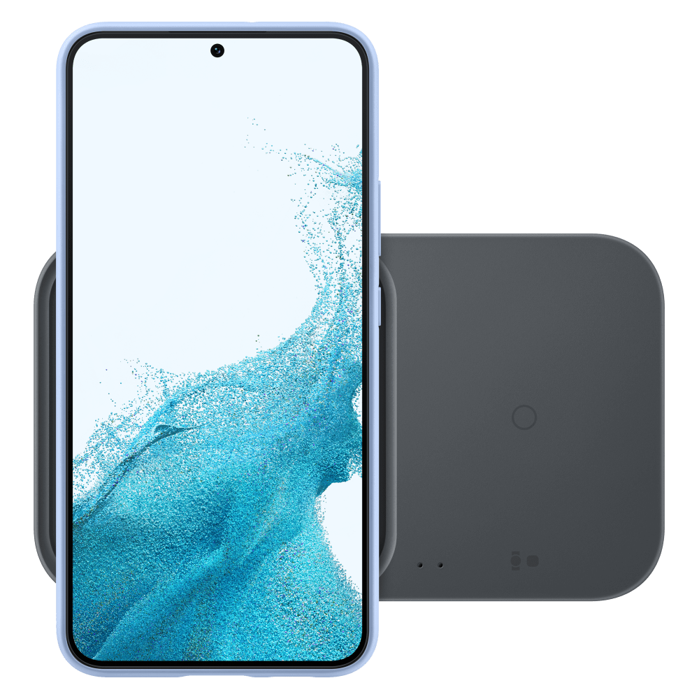Dual Port Fast Wireless Charger 15W with USB C Cable and Power Head