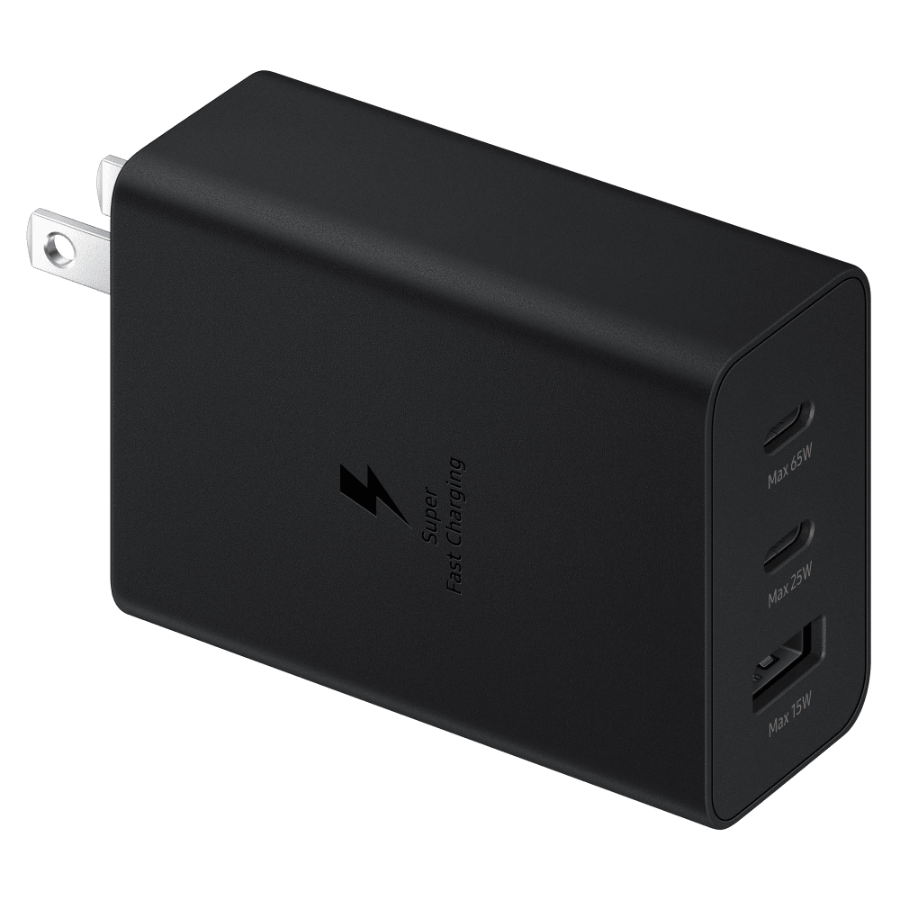 Samsung Trio Power Adapter 65W PD Black