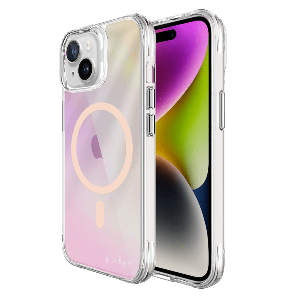 prodigee Glow Case for Apple iPhone 15 / 14 / 13 Iridescent