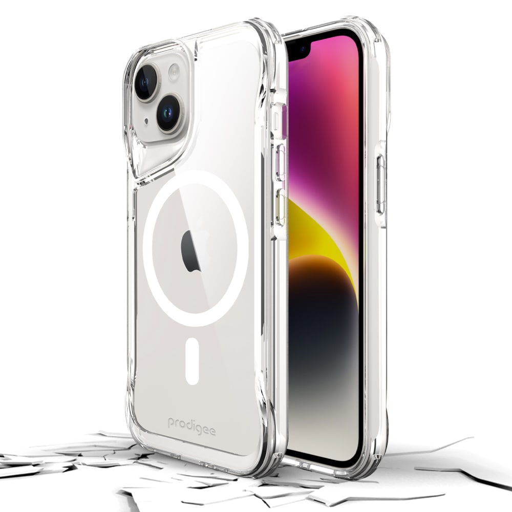 prodigee Hero Case for Apple iPhone 15 / 14 / 13 Clear
