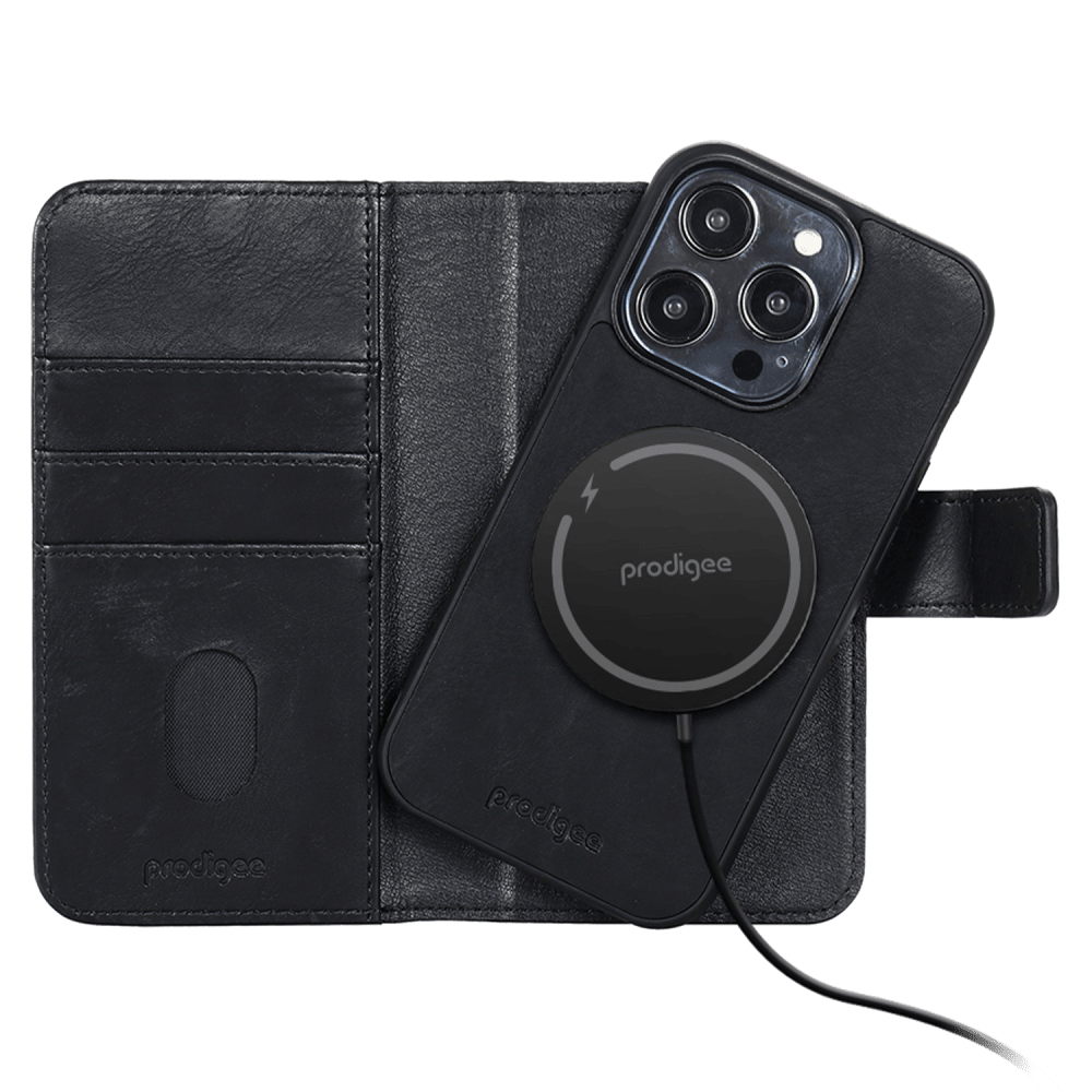 prodigee Folio Wallet MagSafe Case for Apple iPhone 15 Pro