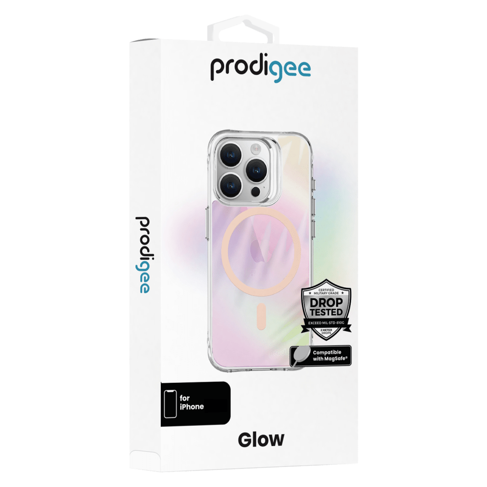 prodigee Glow Case for Apple iPhone 15 Pro Max Iridescent