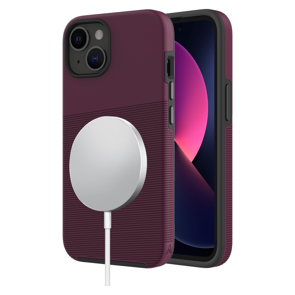 AXS PROTech Plus MagSafe Case for Apple iPhone 14 Sangria