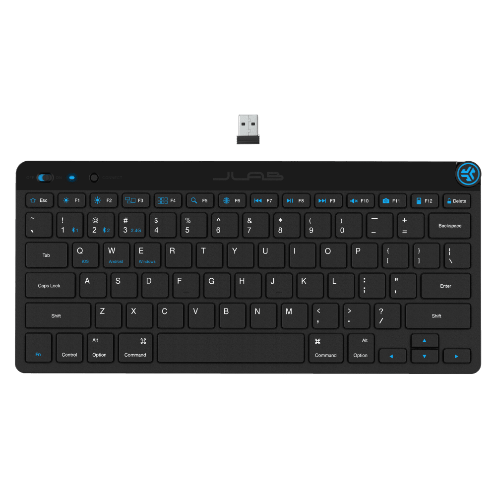 JLab GO Wireless Keyboard Black