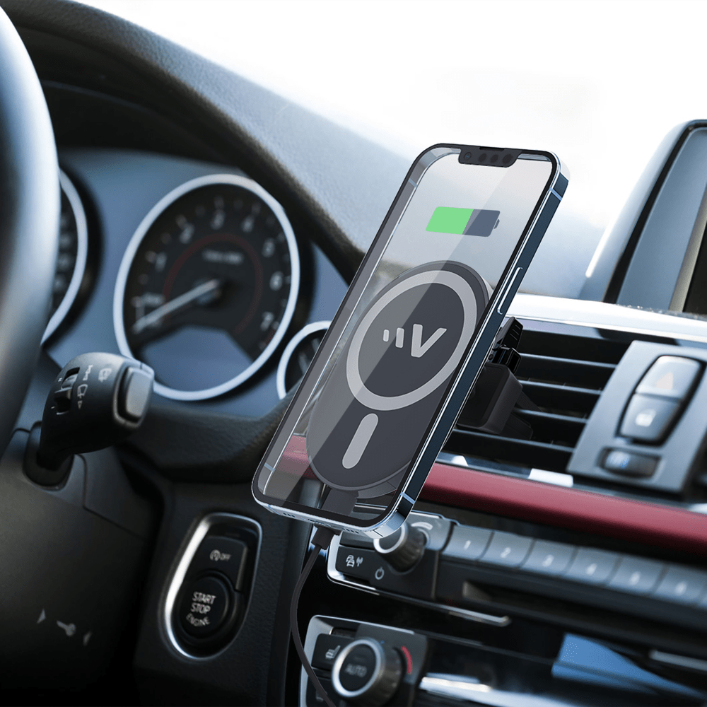 Ventev 15W Magnetic Wireless Car Charger Mount