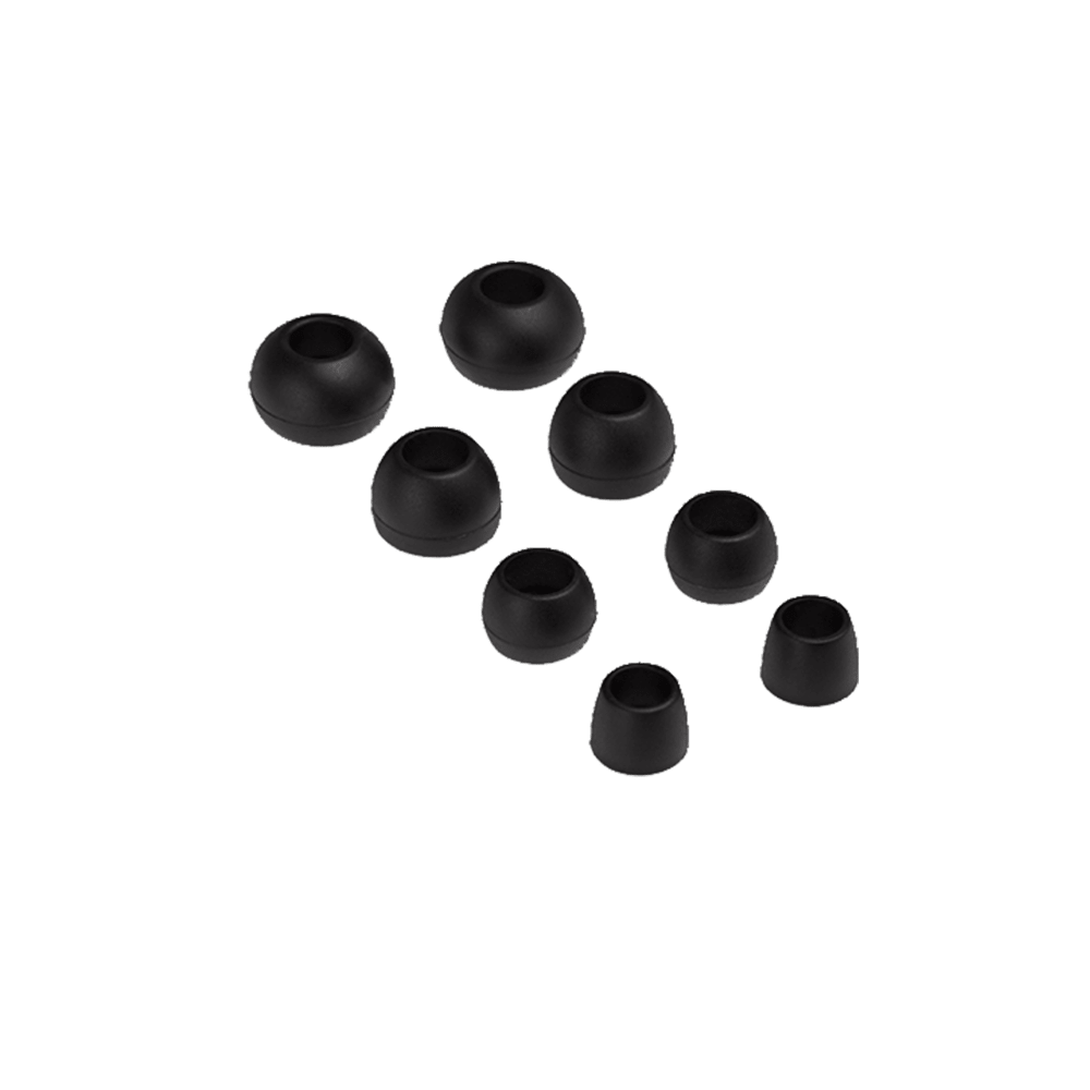 JLab Metal Wired In Ear Earbuds Black