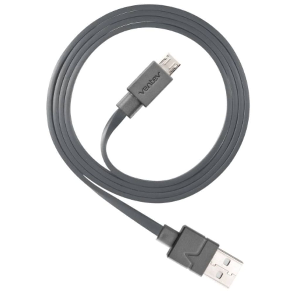 Ventev chargesync USB A to Micro USB Cable 3.3ft Gray