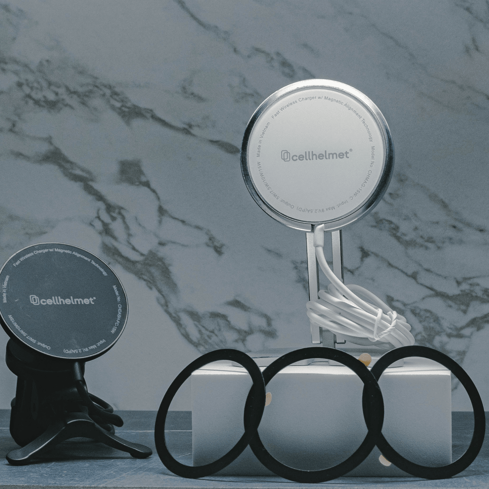 Cellhelmet 3 Ring Pack for Wireless Charging