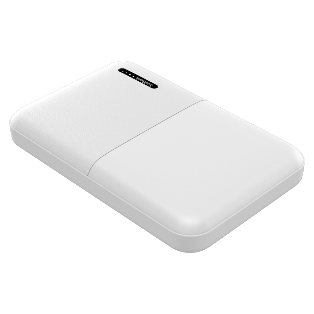 cellhelmet Dual Port Power Bank 5,000 mAh White