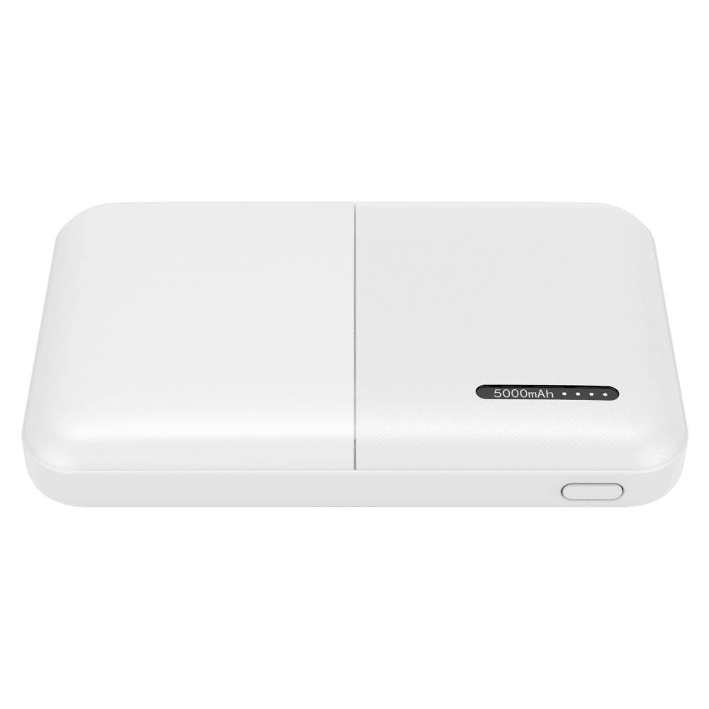 cellhelmet Dual Port Power Bank 5,000 mAh White