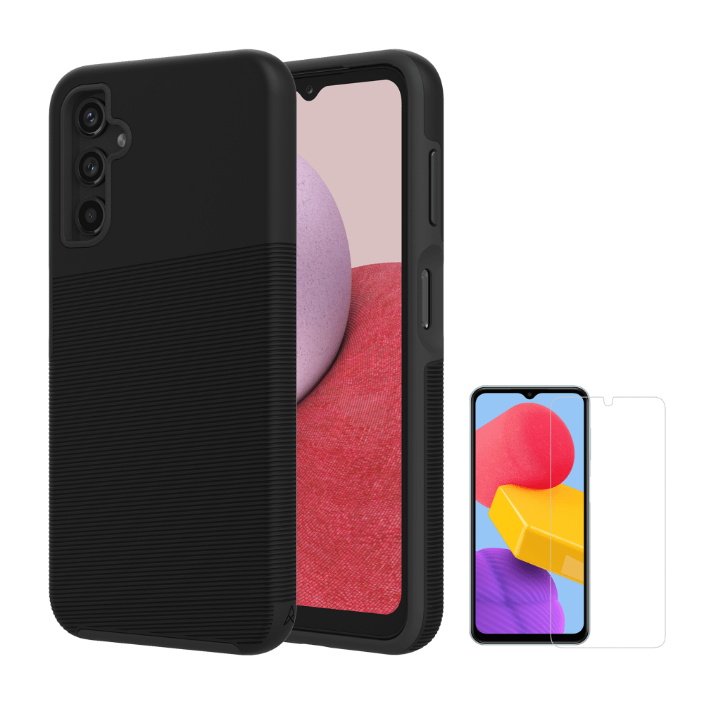 AXS PROTech Case and Glass Screen Protector for Samsung Galaxy A14 5G