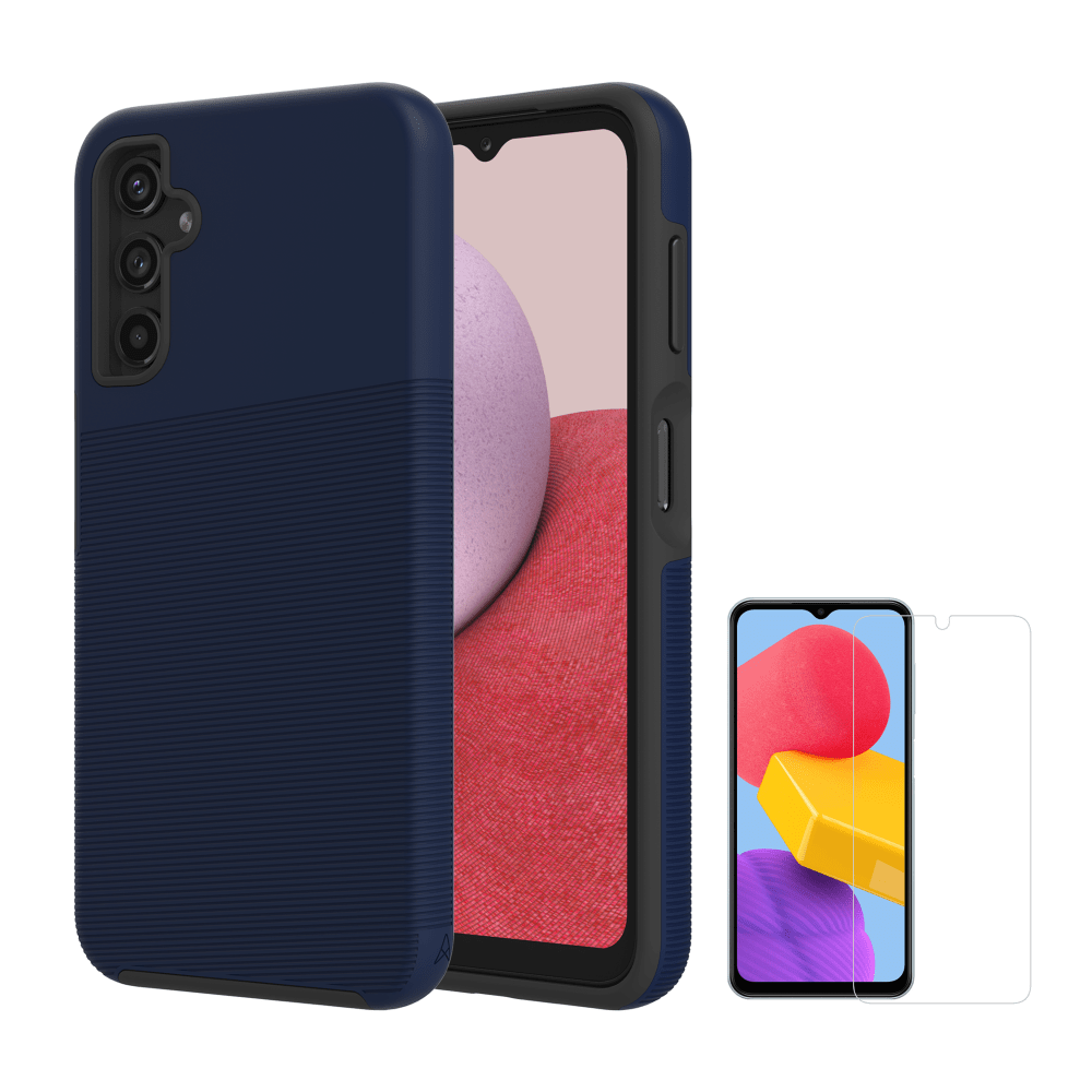 AXS PROTech Case and Glass Screen Protector for Samsung Galaxy A14 5G