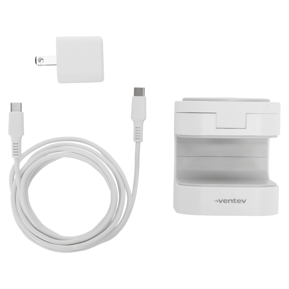Ventev 15W Qi2 Wireless Charging Cube 2-in-1