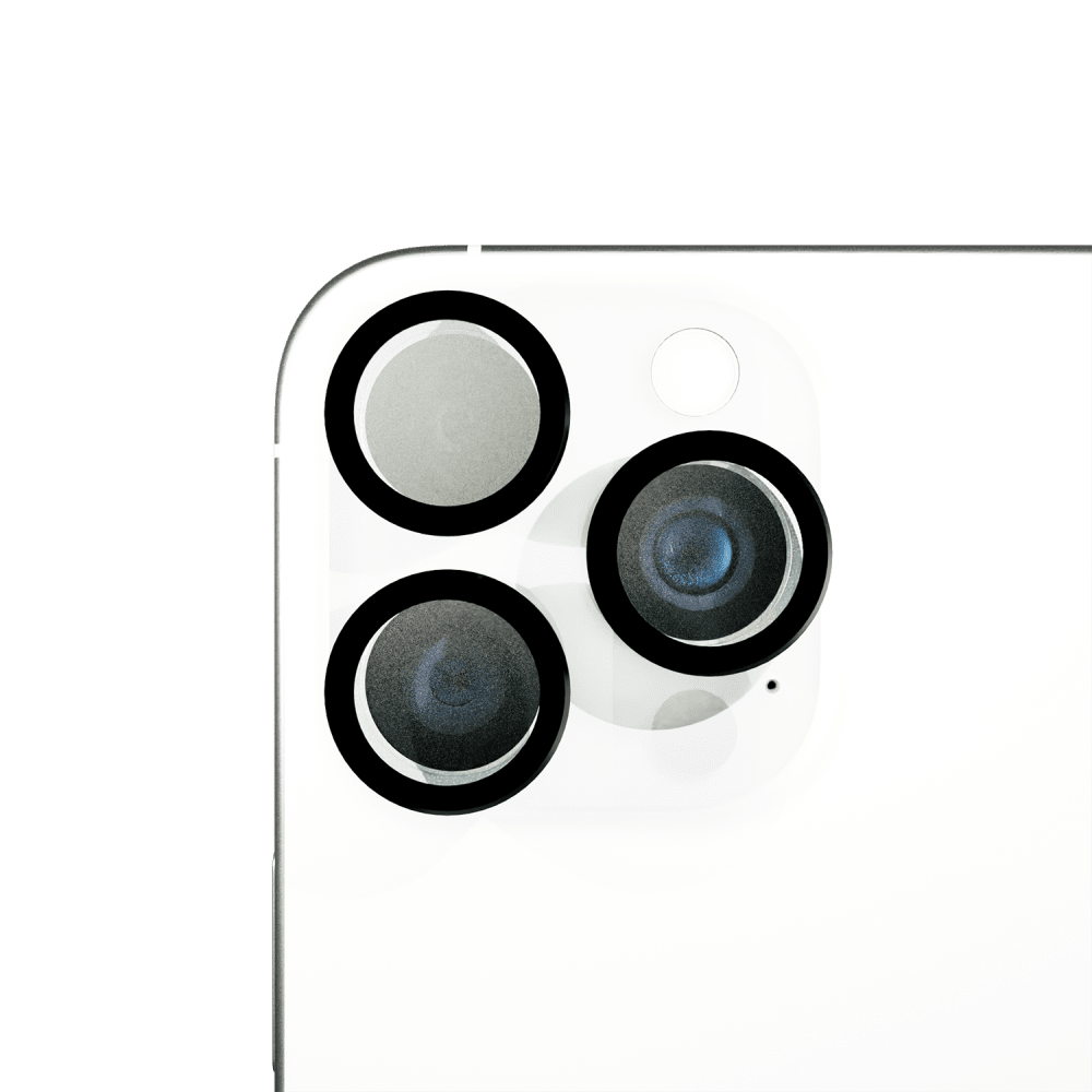 Cellhelmet Tempered Glass Camera Screen Protector (Individual Lens Covers) for Apple iPhone 16 Pro / iPhone 16 Pro Max
