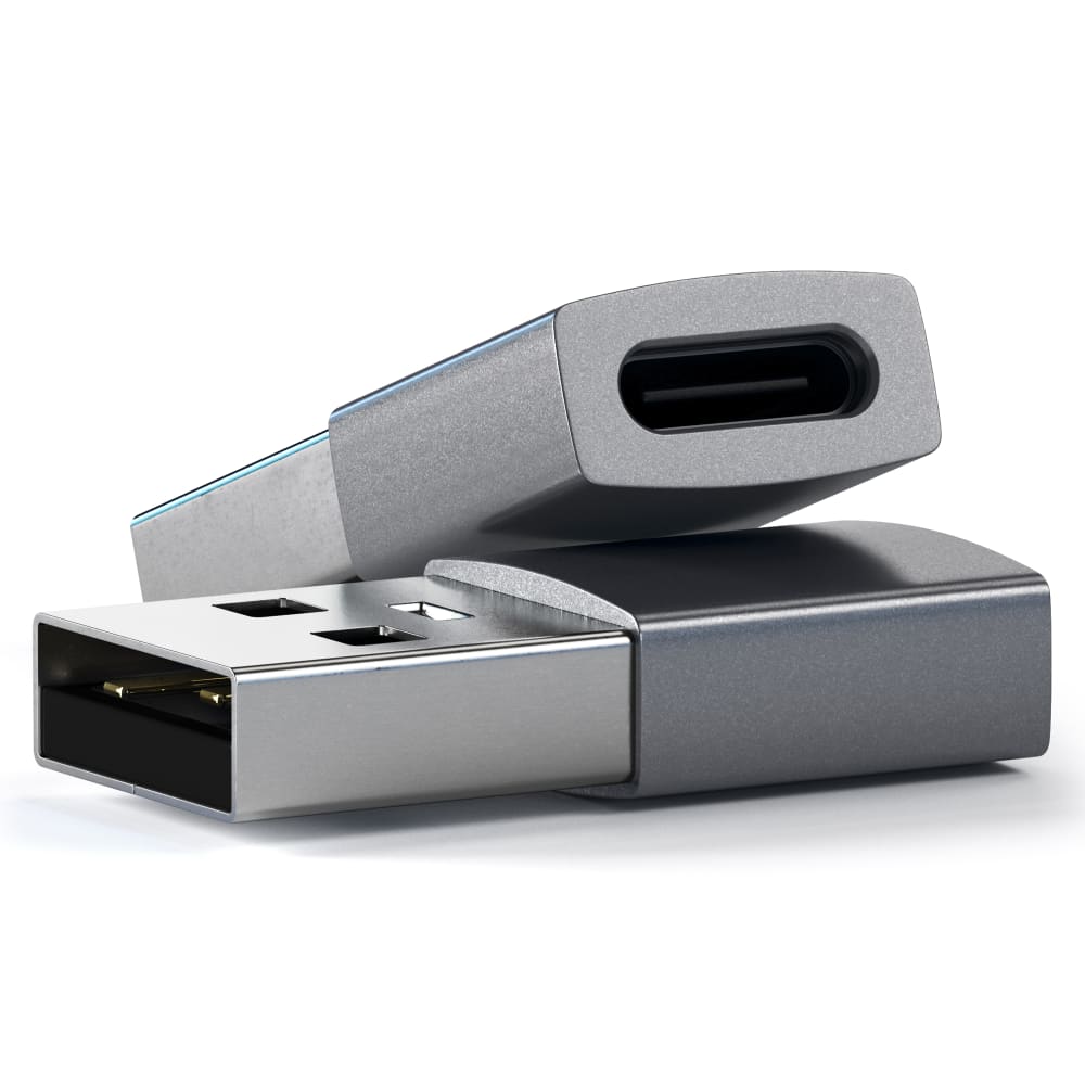 Satechi Aluminum USB A 3.0 to USB C Adapter