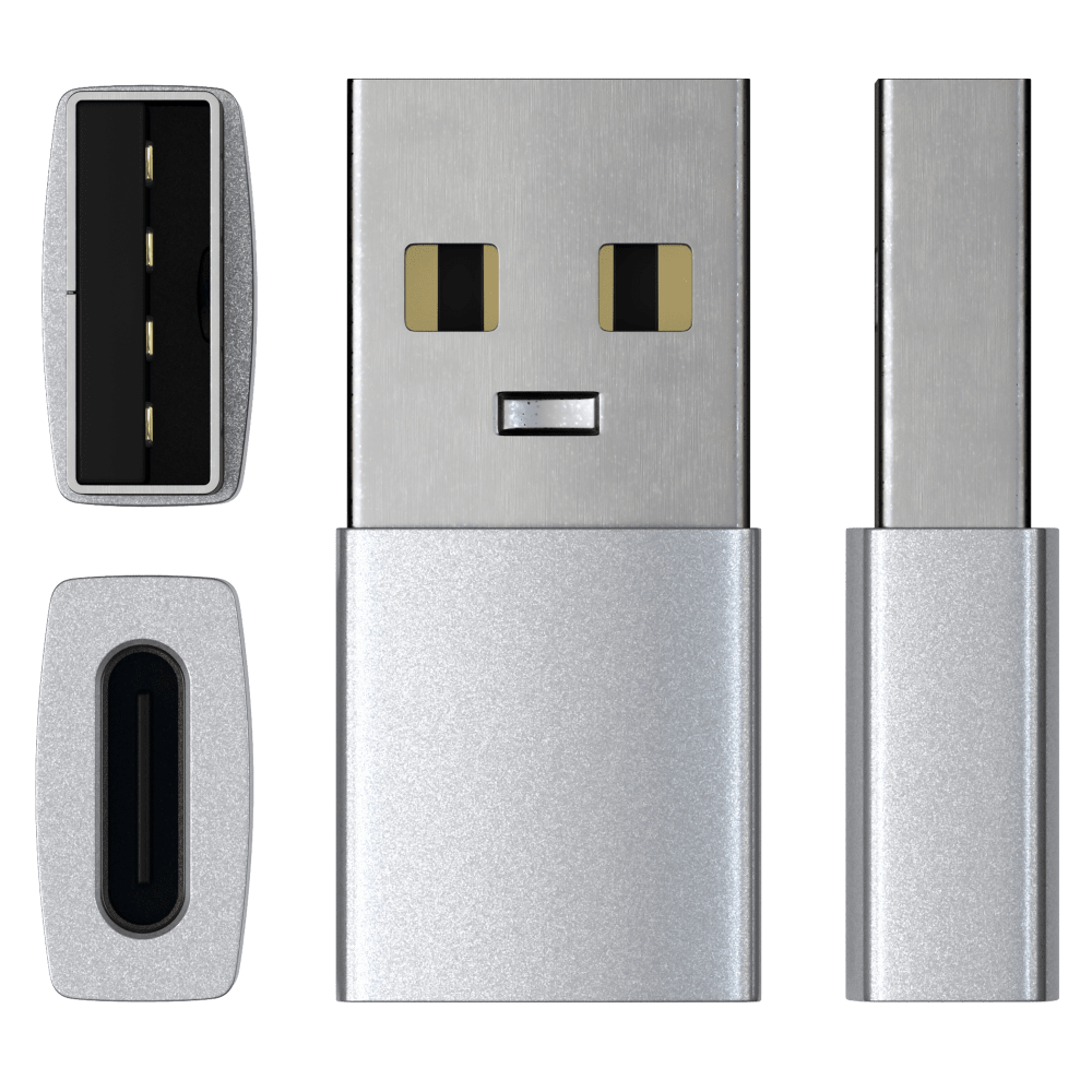 Satechi Aluminum USB A 3.0 to USB C Adapter