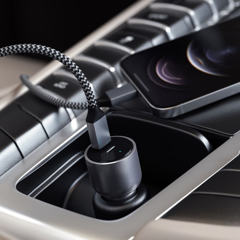 Satechi Dual USB C PD Car Charger 40W