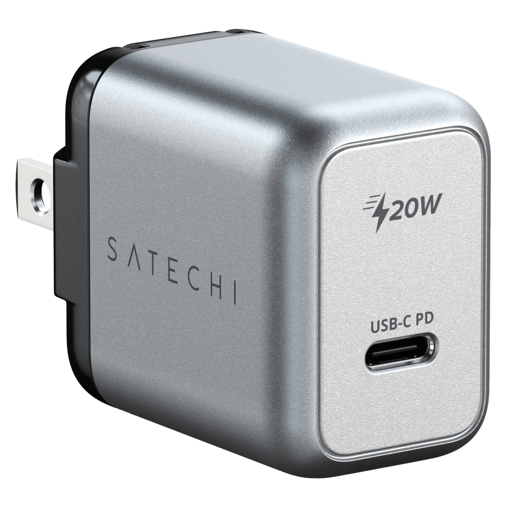 Satechi USB C PD Wall Charger 20W Gray