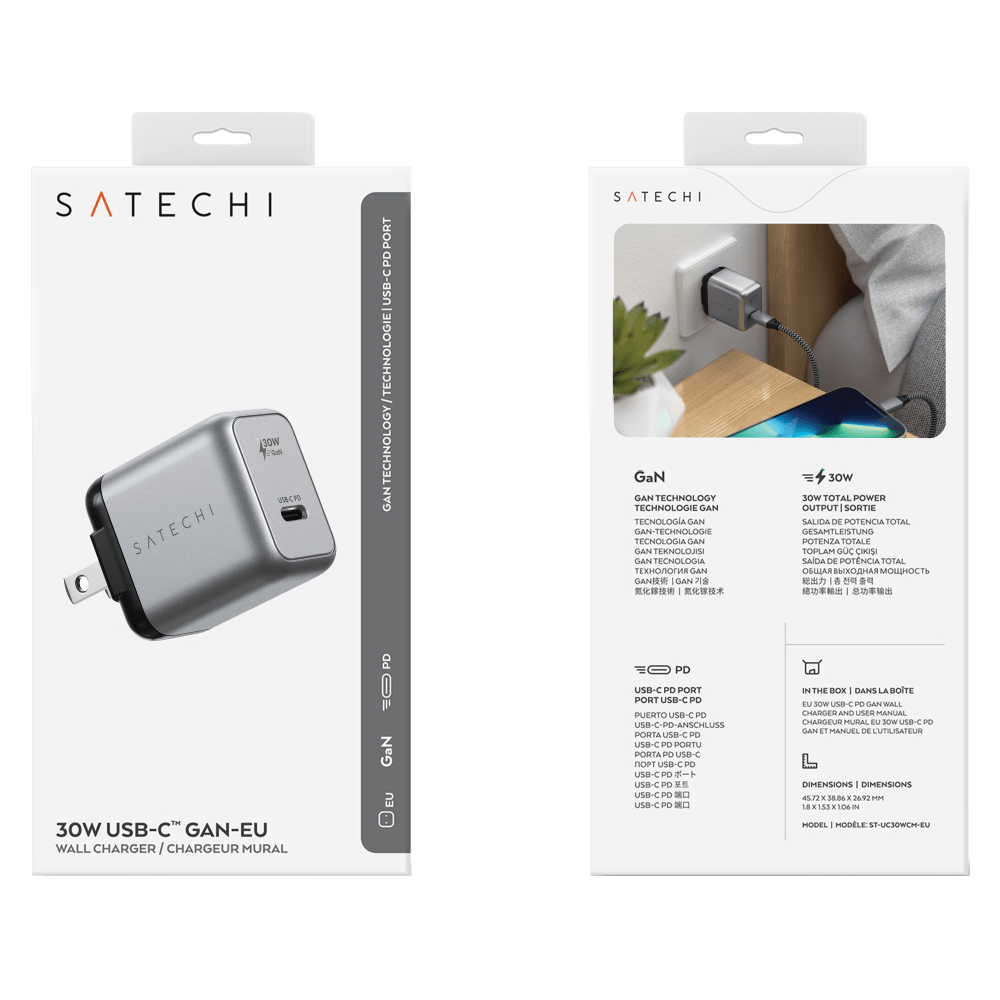 Satechi 30W USB-C PD GAN Wall Charger