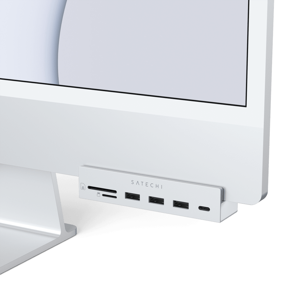 Satechi USB C Clamp Hub for Apple iMac 24in