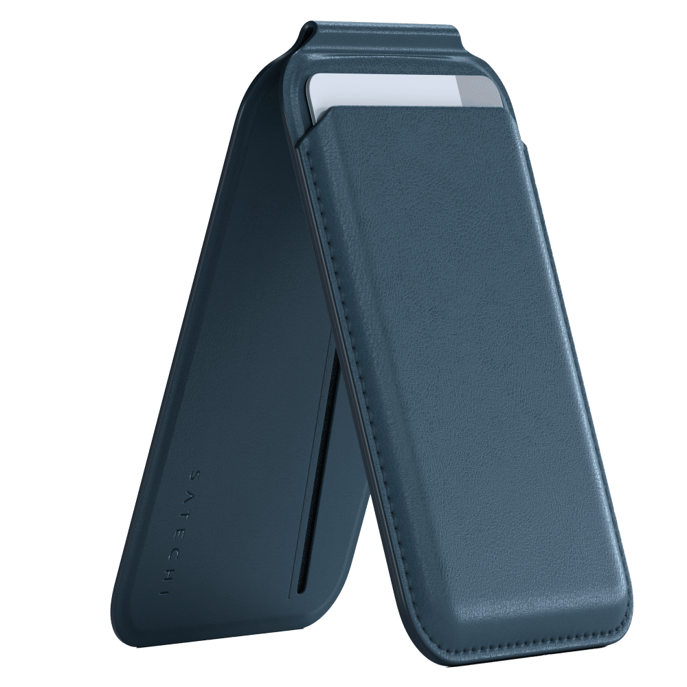 Satechi Vegan Leather Magnetic Wallet Stand