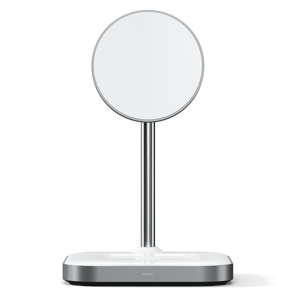 Satechi Aluminum 2 in 1 Magnetic Wireless Charging Stand / Pad 7.5W