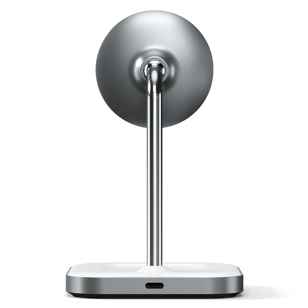 Satechi Aluminum 2 in 1 Magnetic Wireless Charging Stand / Pad 7.5W