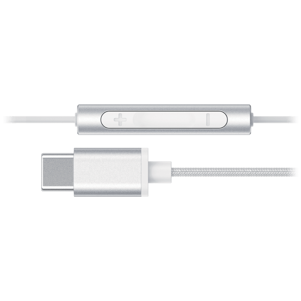 Sway C-Buds Premium USB C Connection Braided Earbuds with Mic and Volume Control