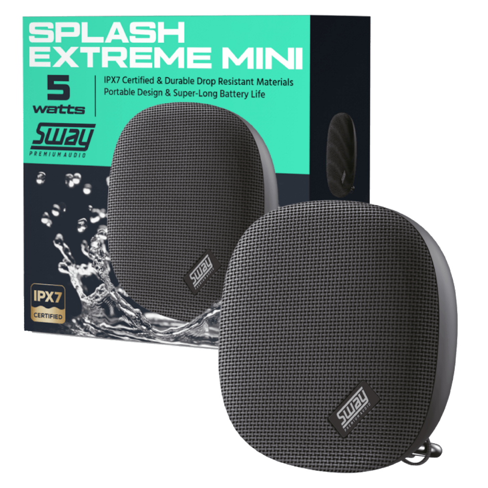 Sway Splash Extreme Mini Waterproof Bluetooth Speaker