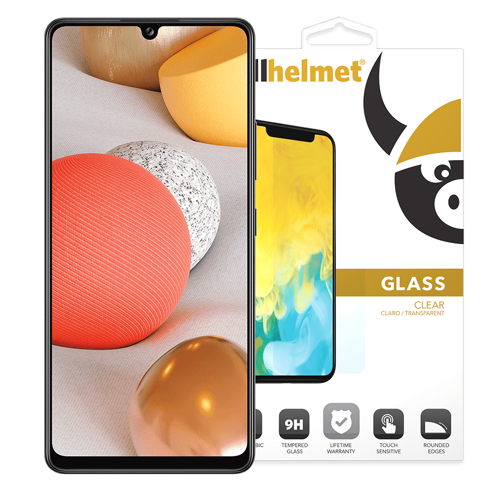 cellhelmet Tempered Glass Screen Protector for Samsung Galaxy A42 5G Clear