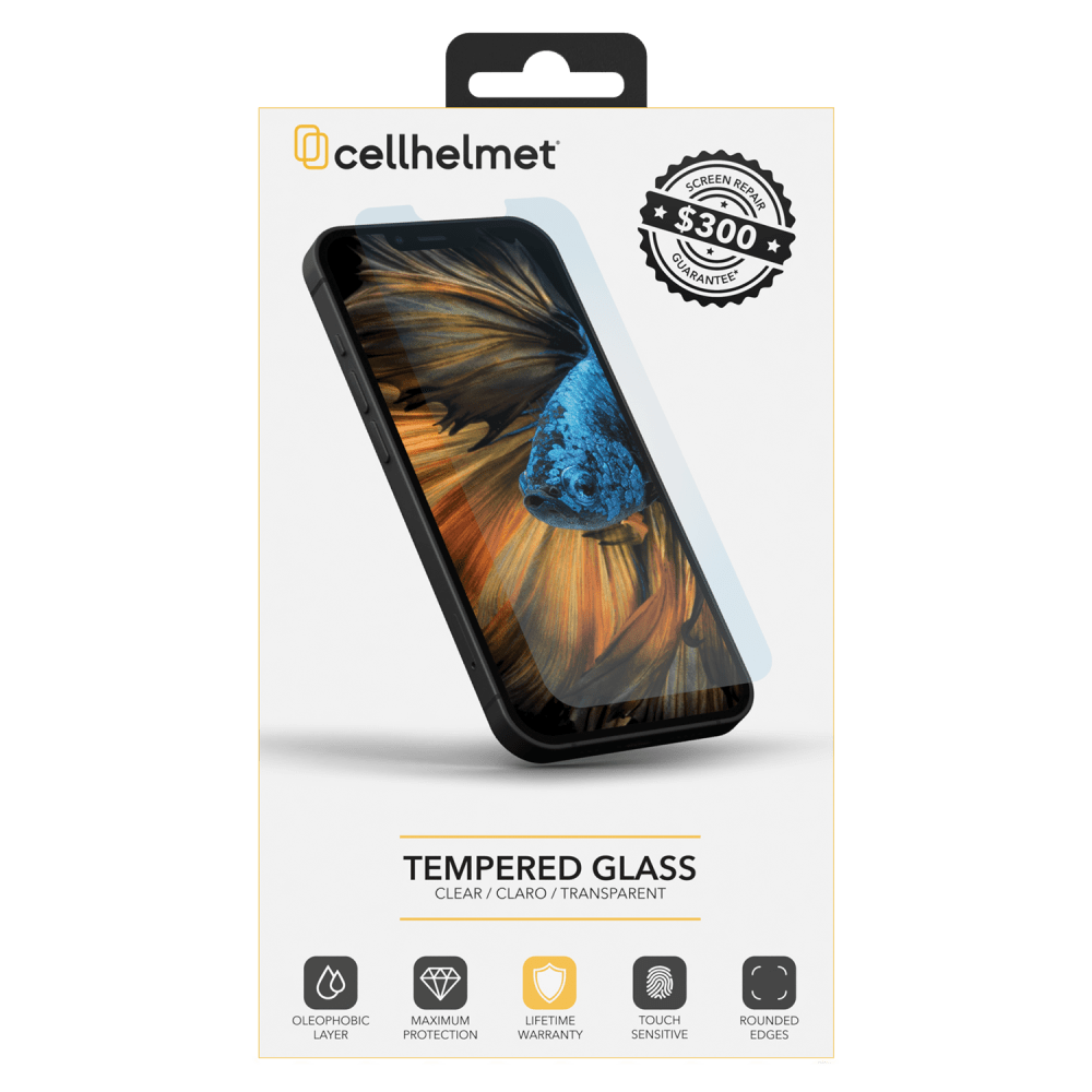 Cellhelmet Tempered Glass $300 Guarantee Screen Protector for Apple iPhone 15