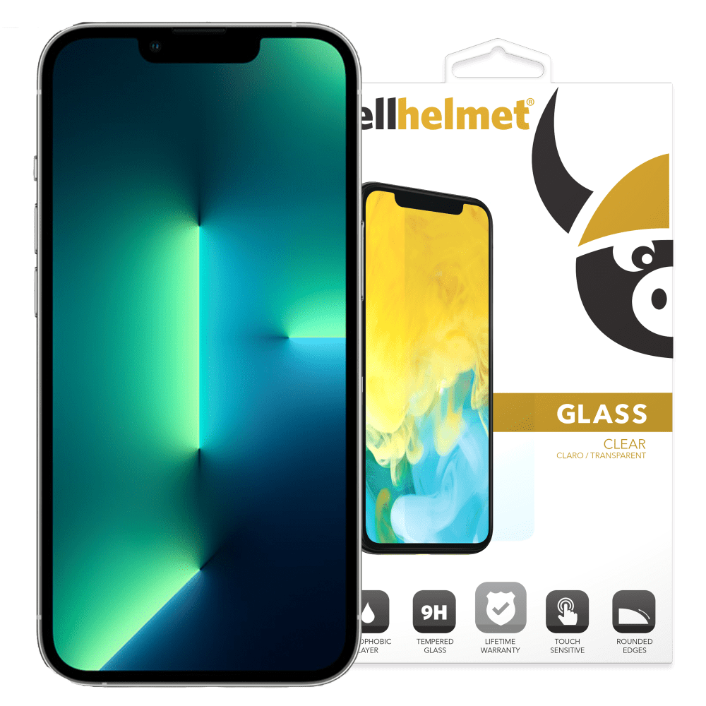 Cellhelmet Tempered Glass Screen Protector for Apple iPhone 14 Plus / 13 Pro Max