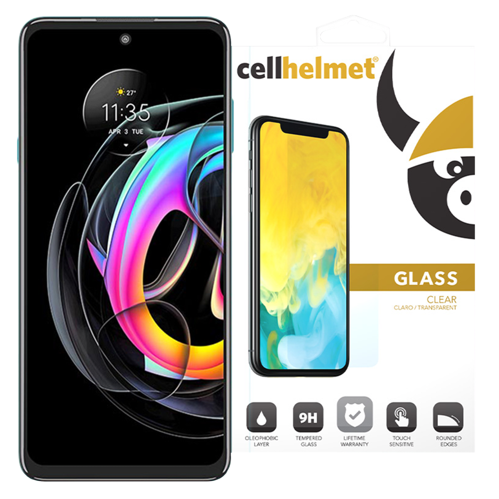 cellhelmet Tempered Glass Screen Protector for Motorola Moto G Pure Clear