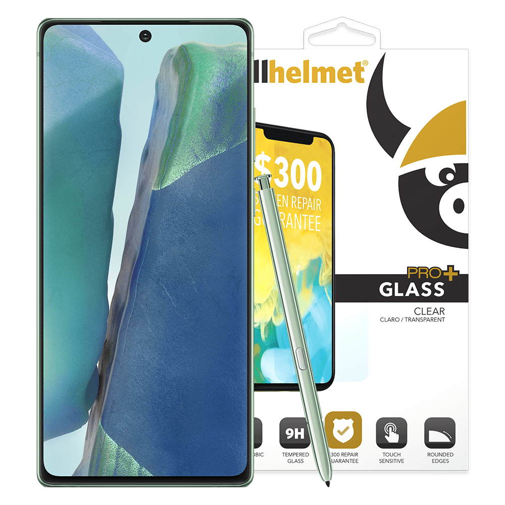 cellhelmet Tempered Glass Screen Protector for Samsung Galaxy Note20 5G Clear