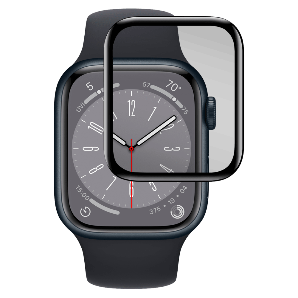 Gadget Guard Flex Antimicrobial Screen Protector for Apple Watch Series 8 41MM / Watch Series 9 41MM