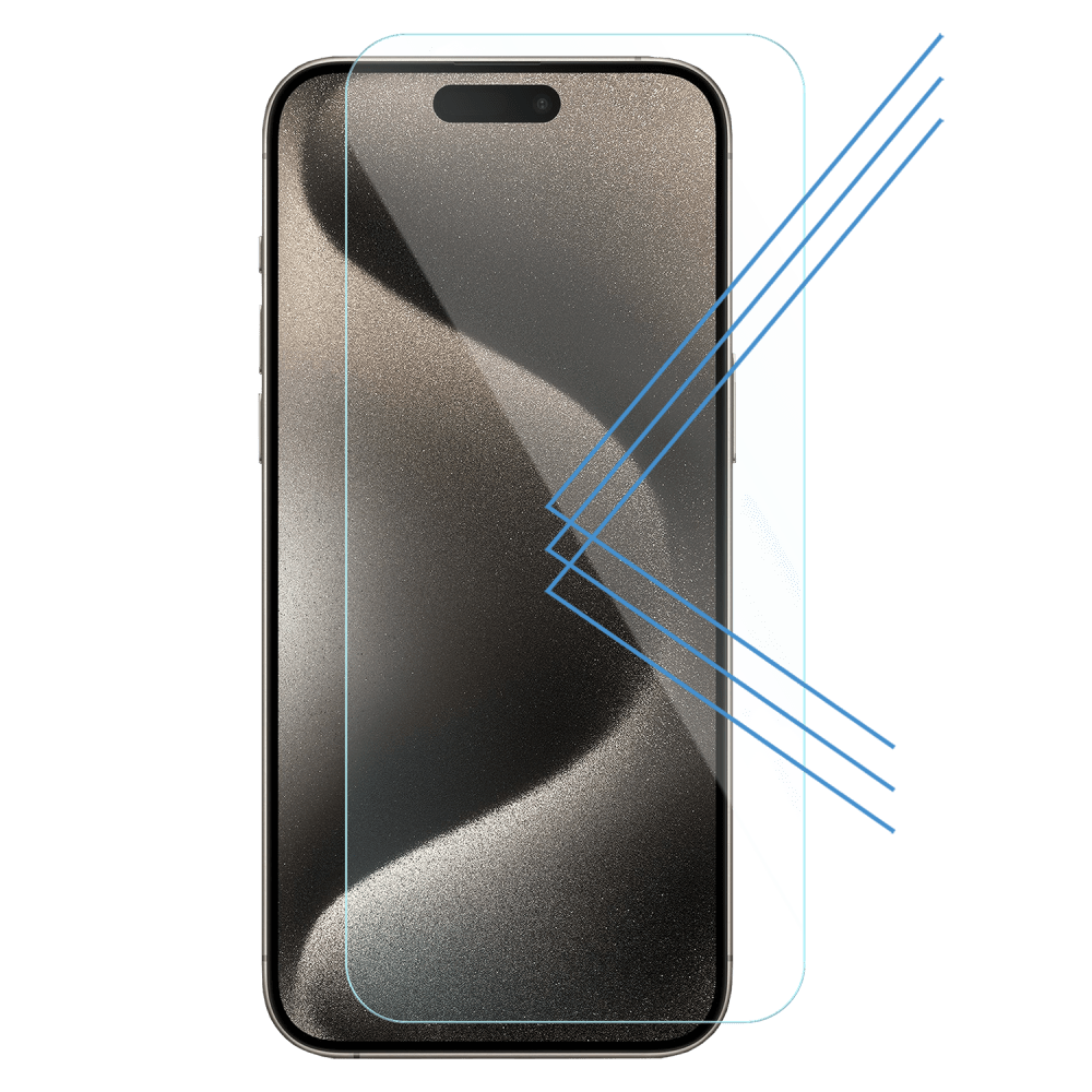 Gadget Guard Antimicrobial Blue Light Screen Protector for Apple iPhone 15 Pro Max