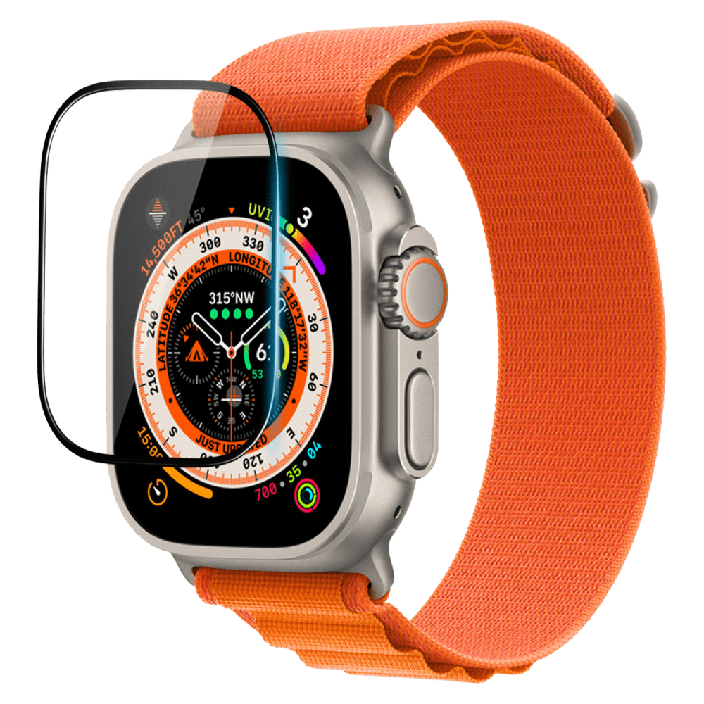 Gadget Guard Flex Plus $150 Guarantee Screen Protector for Apple Watch 49mm Clear