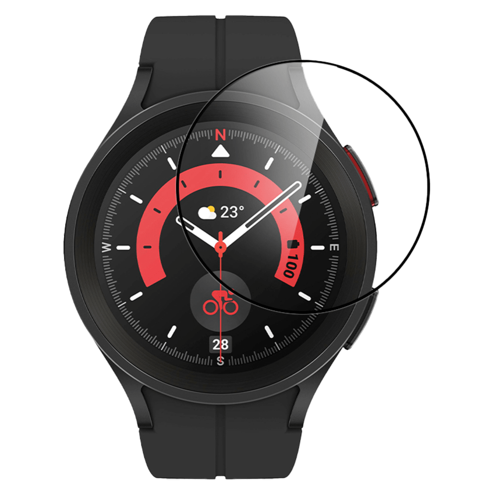 Gadget Guard Flex Plus $150 Guarantee Screen Protector for Samsung Galaxy Watch 5 Pro Clear
