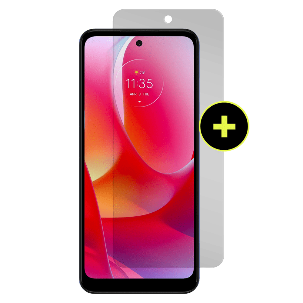 Gadget Guard Plus $150 Guarantee Glass Screen Protector for Motorola Moto G Power (2022) Clear