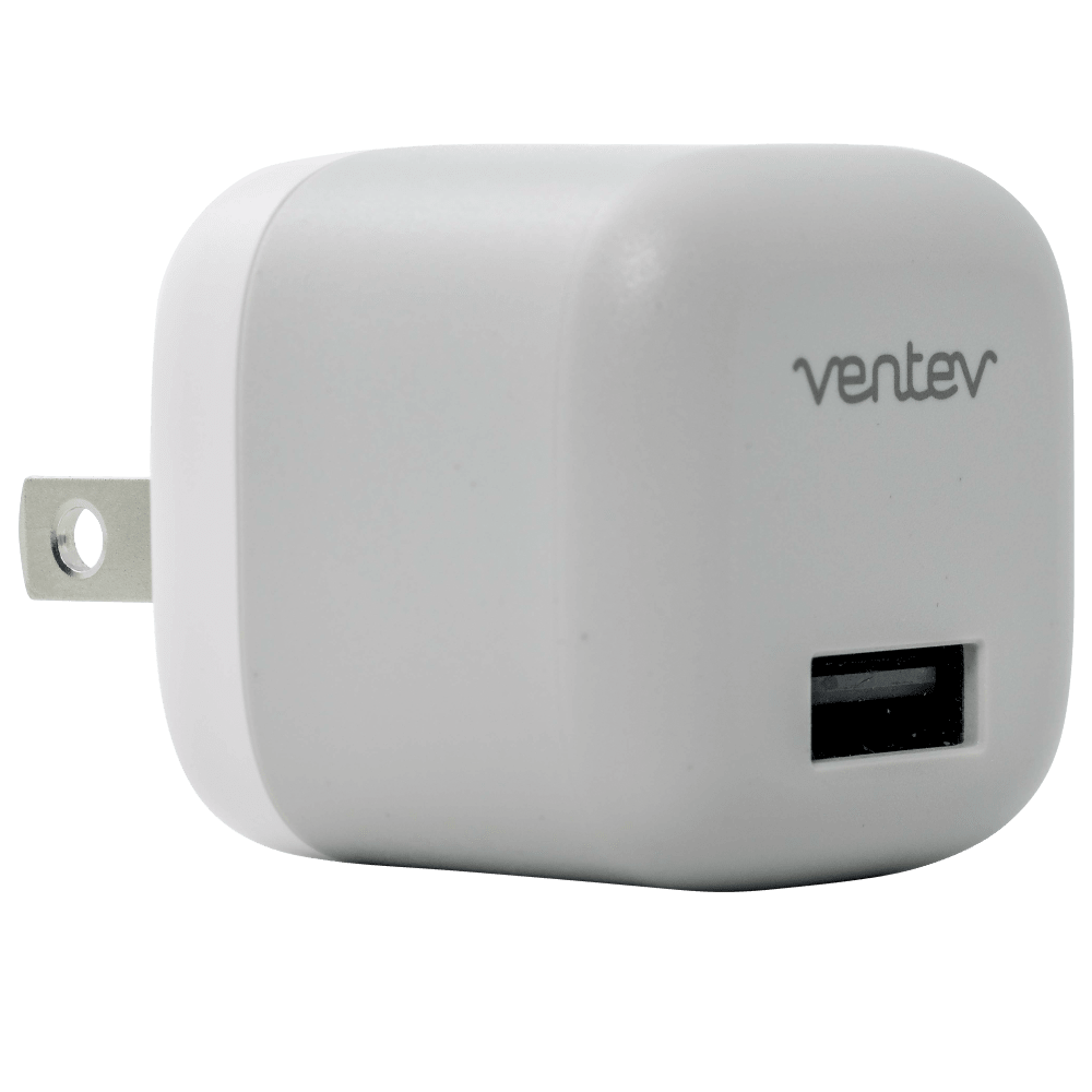 Ventev 12W USB A Wall Charger and USB A to Apple Lightning Cable 3.3ft
