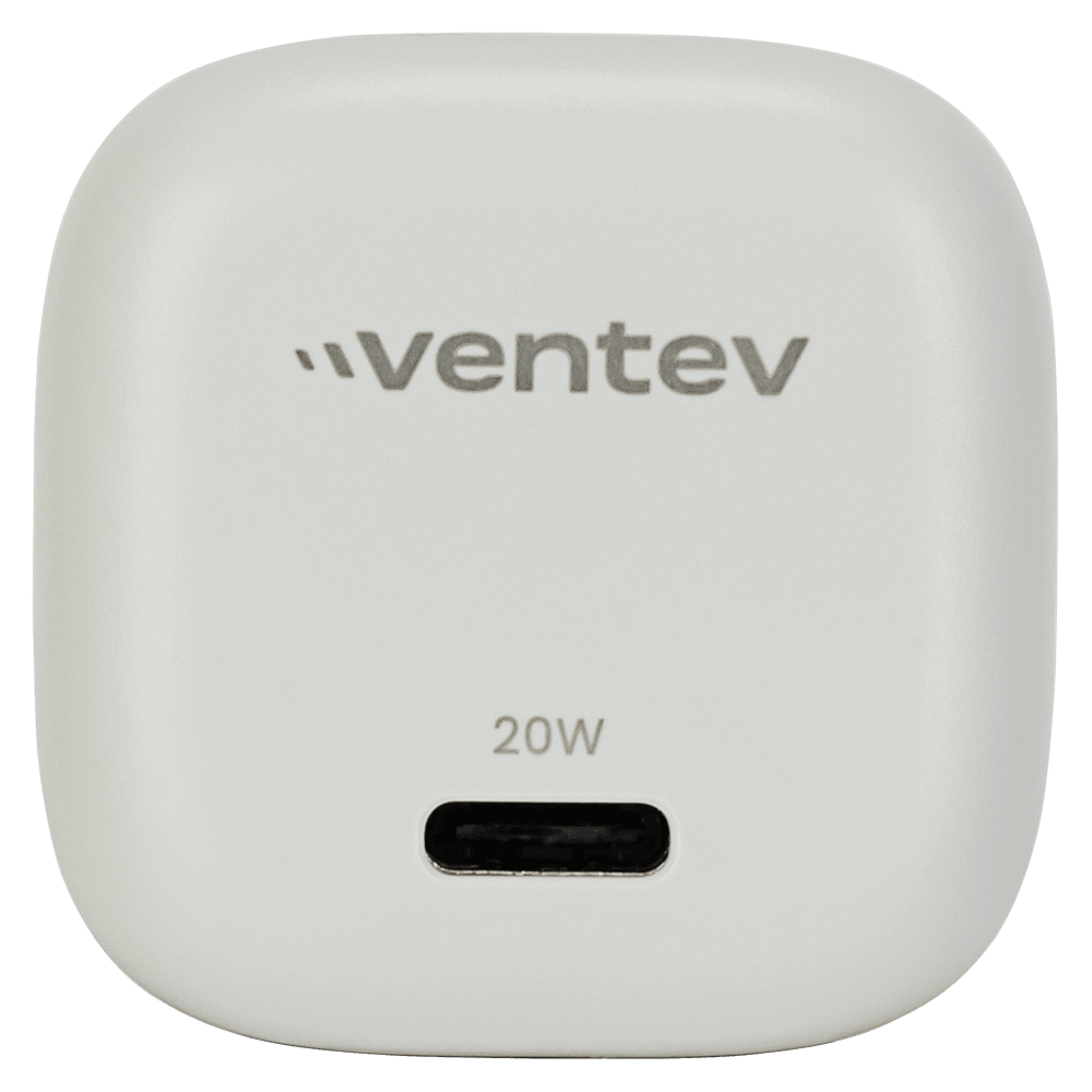 Ventev 20W PD USB C Mini Wall Charger and USB C to Apple Lightning Cable 3.3ft
